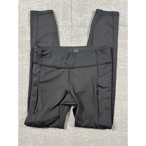 Athleta Girl Snow Problem Tight Size XL/14 Color Black - Picture 1 of 6